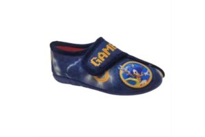 Zapatillas de casa infantiles Sonic azules con velcro Modelo 7189 Tallas 28 a 37 Michu 6 71891
