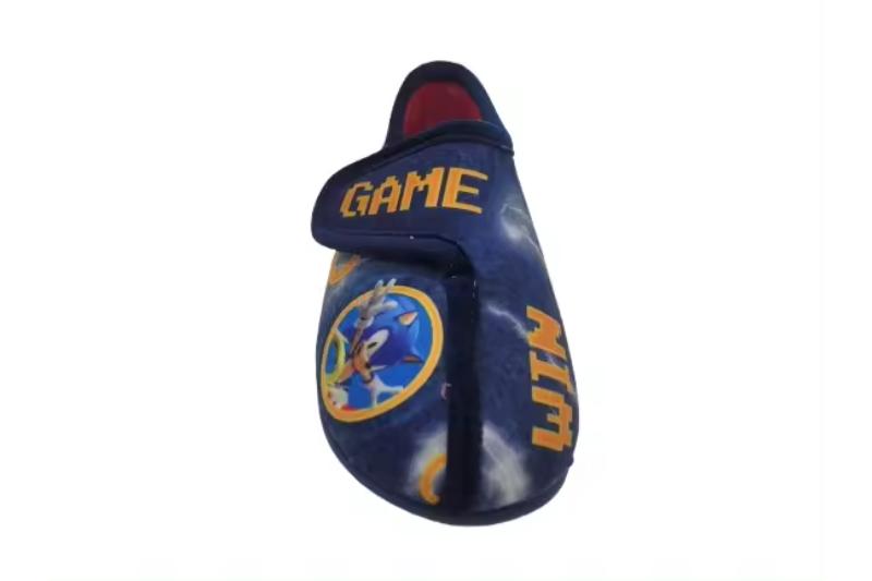 Zapatillas de casa infantiles Sonic azules con velcro Modelo 7189 Tallas 28 a 37 Michu 4 Zapatillas de casa infantiles Sonic azules con velcro Modelo 7189 Tallas 28 a 37 Michu - Image 4