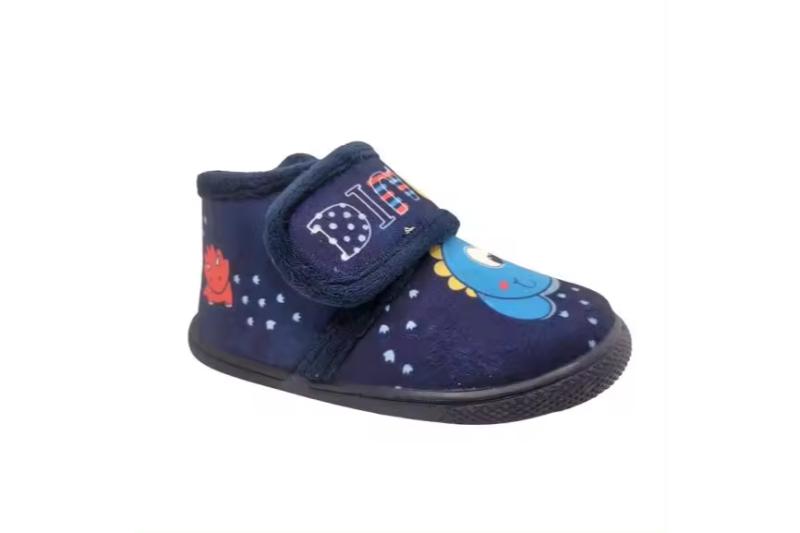 Zapatillas de casa para niño calzado respetuoso dinosaurio Tallas 22 a 29 Modelo 7191 Vulladi