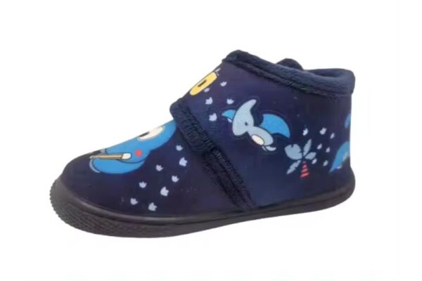 Zapatillas de casa para niño calzado respetuoso dinosaurio Tallas 22 a 29 Modelo 7191 Vulladi - Imagen 3