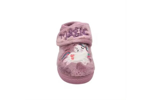 Zapatillas de casa para niña calzado respetuoso unicornio Tallas 22 a 29 Modelo 7192 Vulladi - Image 5