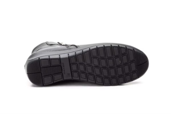 Botines de piel para mujer con cuña baja y cremallera lateral Tallas 36 a 41 Modelo 7740 Jam - Imagen 2