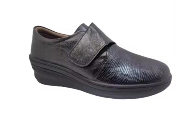 Zapatos cómodos de cuña para mujer con velcro Modelo 8002 Tallas 36 a 41 Hecho en España - Imagen 7