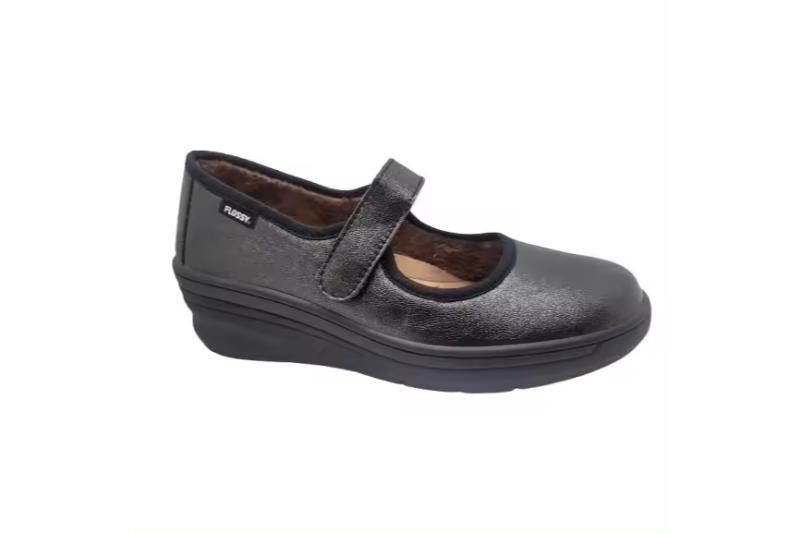 Zapatos de cuña tipo merceditas para mujer Modelo 8403 Tallas 36 a 41 Hecho en España