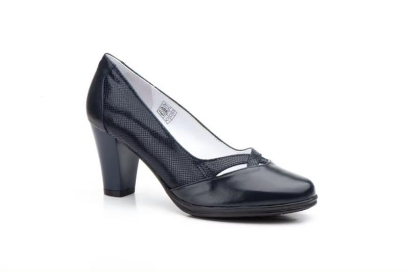 Zapatos de mujer de piel con tacón medio-alto Hecho en España Tallas 36 a 41 Modelo 5883 Jam 2 Zapatos de mujer de piel con tacón medio-alto Hecho en España Tallas 36 a 41 Modelo 5883 Jam - Imagen 2