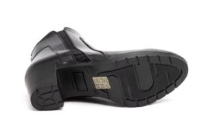 Botines de piel para mujer con tacón medio y elásticos laterales Tallas 36 a 41 Modelo 8889 Jam 7 88893