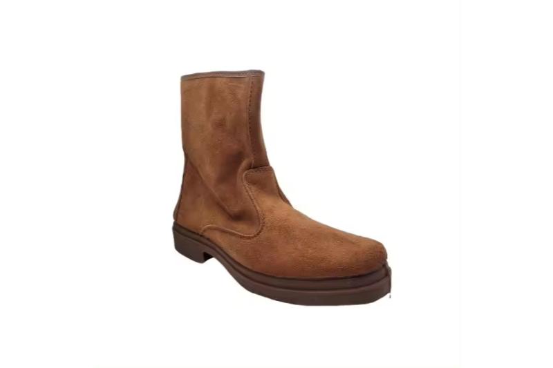 Bota campera de serraje para hombre Tallas 39 a 46 Modelo 990 tostado Canós