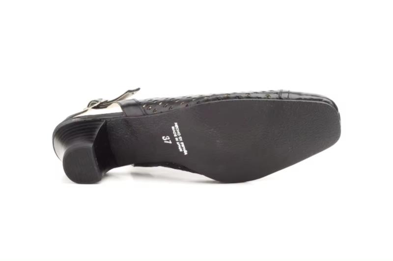 Zapatos de mujer de piel con tacón medio Hecho en España Ancho especial Tallas 36 a 41 Modelo 5209 Jam 3 Zapatos de mujer de piel con tacón medio Hecho en España Ancho especial Tallas 36 a 41 Modelo 5209 Jam - Imagen 3
