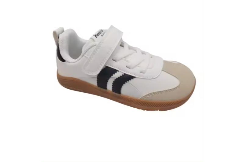 Deportivos respetuosos barefoot de piel Modelo Ares Blanditos Tallas 28 a 38 by Crio`S