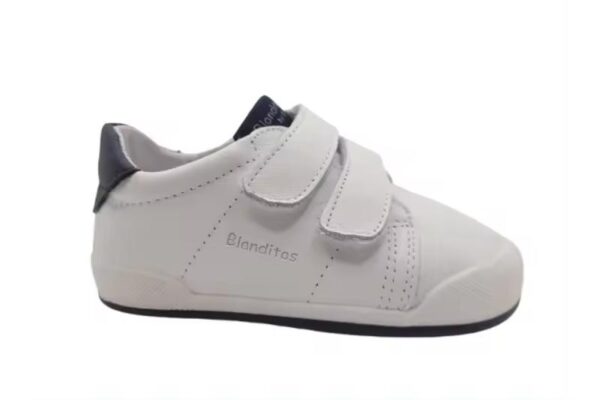 Zapatillas deportivas de piel modelo Londres Blanditos Tallas 19 a 26 by Crio`S - Image 5