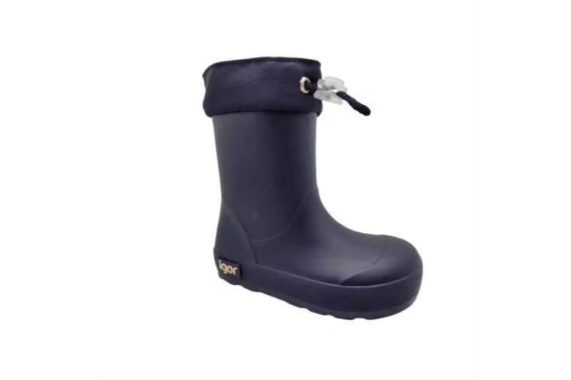 Botas de agua respetuosa para niño color azul marino Modelo Yogi Tallas 21 a 32 Igor