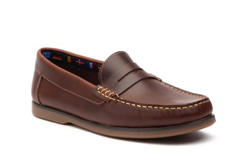 Mocasines castellanos de piel para hombre Tallas 40 a 45 Modelo 1060 Ibérico
