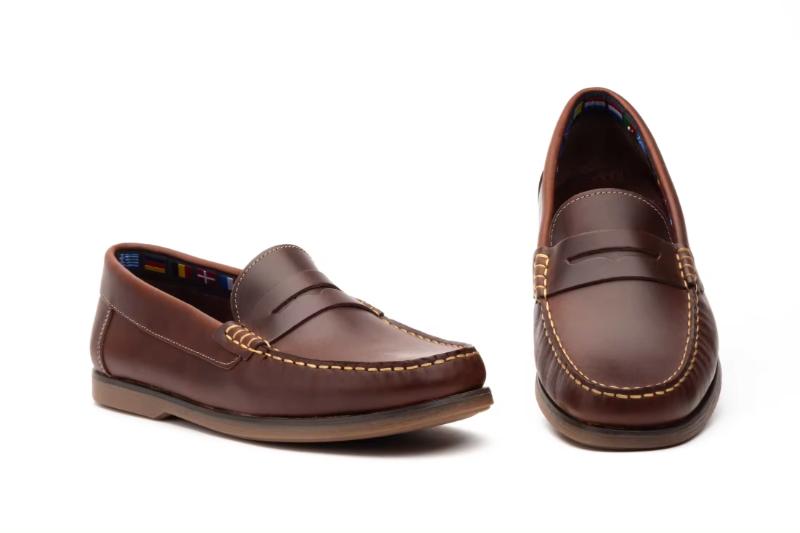 Mocasines castellanos de piel para hombre Tallas 40 a 45 Modelo 1060 Ibérico 4 Mocasines castellanos de piel para hombre Tallas 40 a 45 Modelo 1060 Ibérico - Image 4