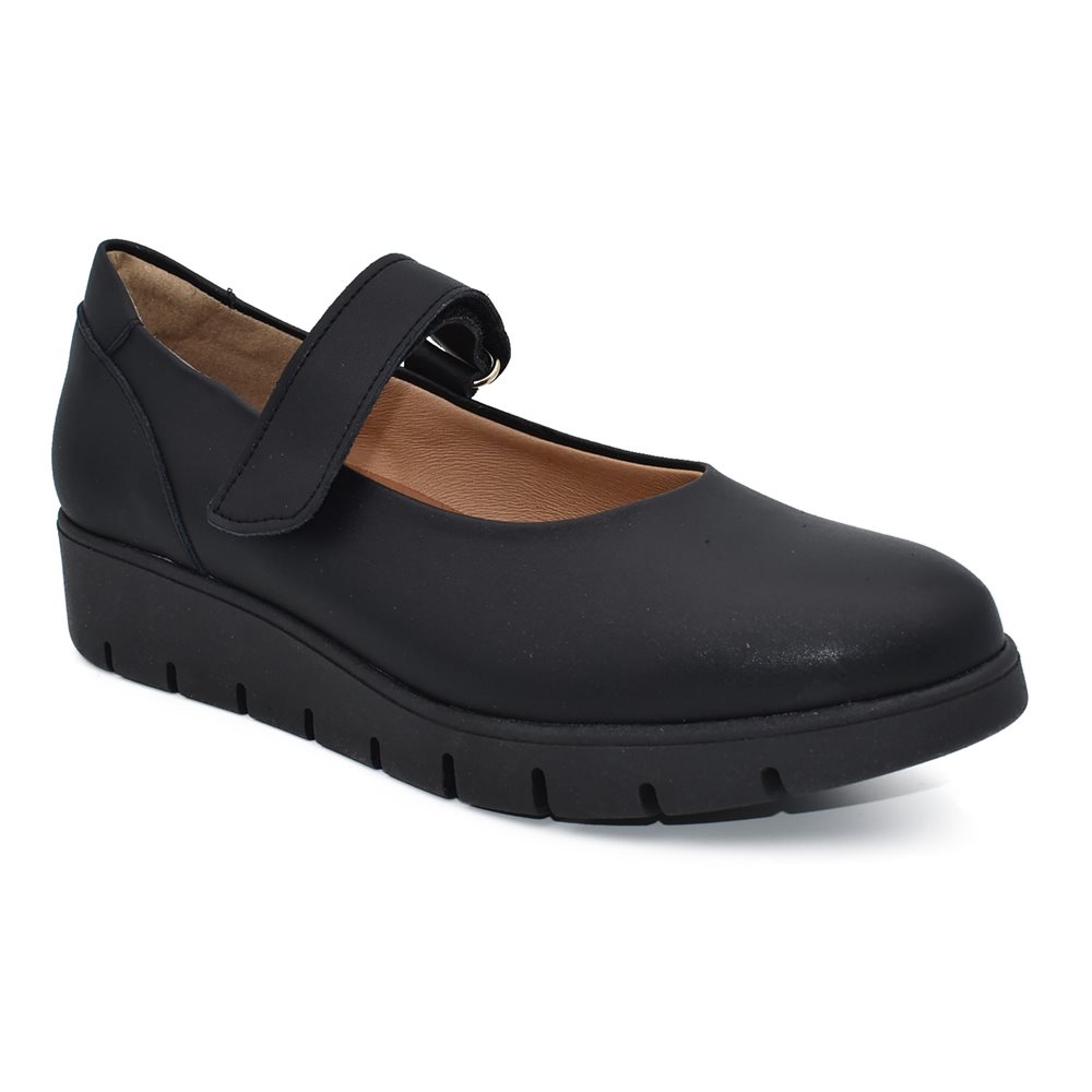 Merceditas de piel para mujer con plataforma cómoda Tallas 35 a 41 Modelo 1915 Chamby 3 Merceditas de piel para mujer con plataforma cómoda Tallas 35 a 41 Modelo 1915 Chamby - Imagen 3