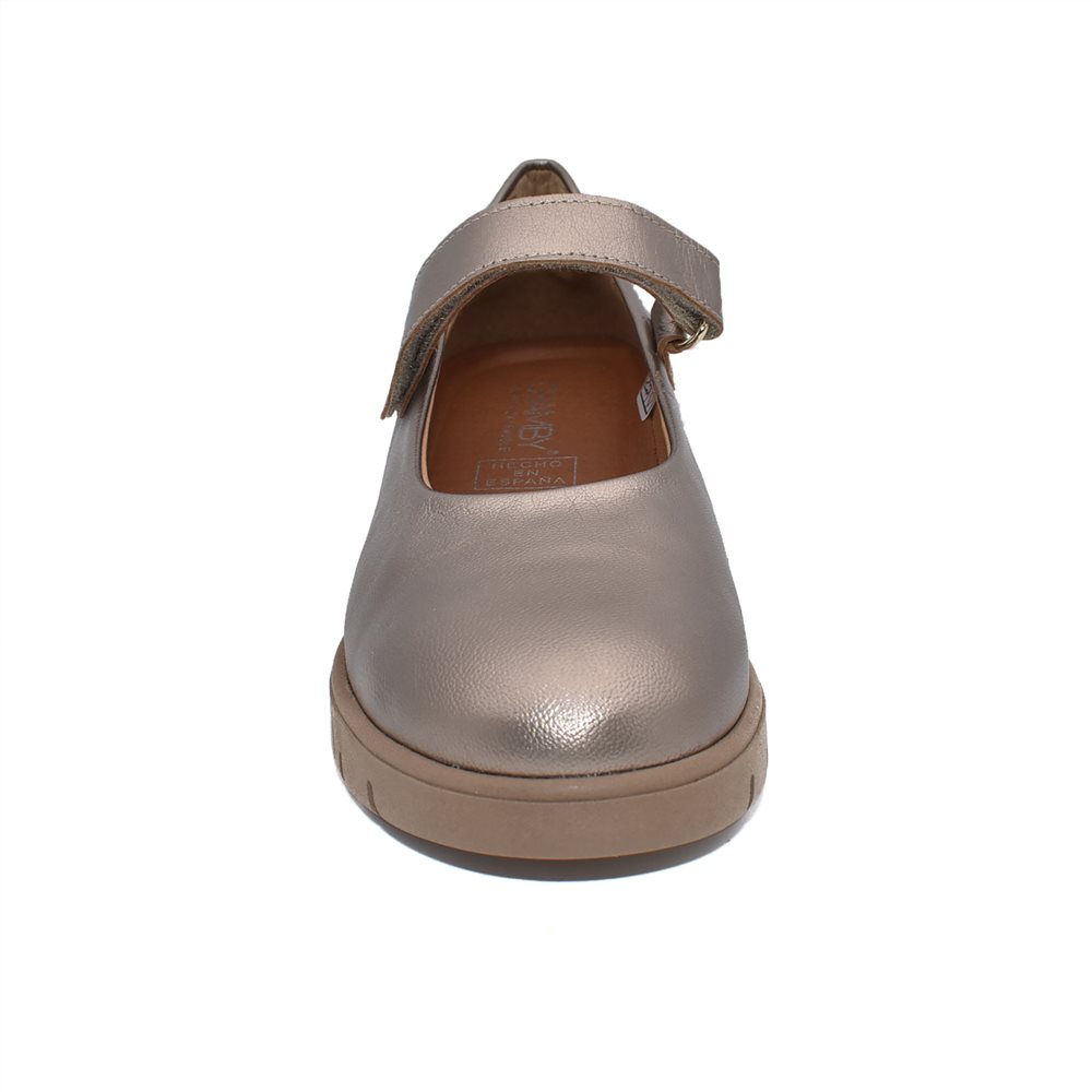Merceditas de piel para mujer con plataforma cómoda Tallas 35 a 41 Modelo 1915 Chamby 5 Merceditas de piel para mujer con plataforma cómoda Tallas 35 a 41 Modelo 1915 Chamby - Imagen 5