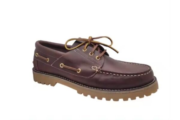 Zapato náutico de piel con suela track Tallas 30 a 46 Modelo 2141 Sachini - Image 5