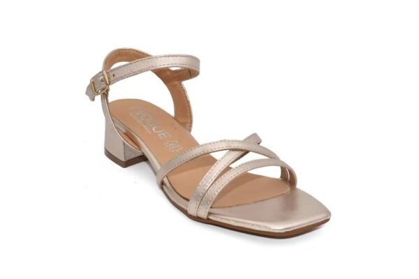Sandalias de tacón de piel plantilla acolchada Hecho en España Tallas 35 a 41 Modelo 225 Vogue - Image 2