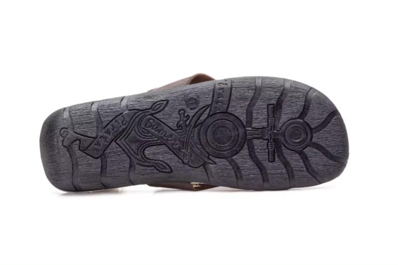 Sandalias de hombre en piel varios colores Modelo 25000 Tallas 39 a 45 Iberico shoes 3 Sandalias de hombre en piel varios colores Modelo 25000 Tallas 39 a 45 Iberico shoes - Imagen 3