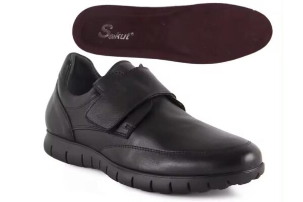 Zapatos de piel sin cordones para hombre Tallas 39 a 46 Modelo 3207 Sakut