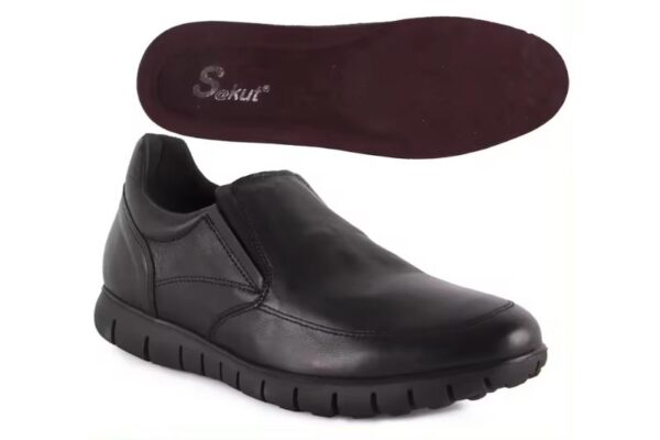 Zapatos de piel sin cordones para hombre Tallas 39 a 46 Modelo 3208 Sakut