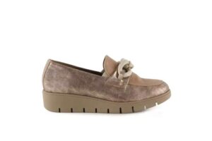Mocasines de mujer con cuña en piel Calzado cómodo y elegante Hecho en España Tallas 36 a 41 Modelo 5 Chamby 3 51