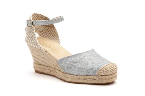Valencianas alpargatas de cuña con pulsera fabricadas en España Modelo 545803 Tallas 36 a 41 - Imagen 5