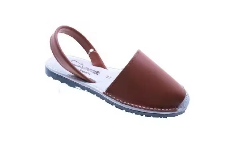 Menorquina clásica en varios colores piel para mujer Modelo 55010 Made in Spain