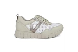 Zapatillas de piel para mujer con cremallera y cordones elásticos Hecho en España Tallas 35 a 41 Modelo 6090 Tekila 7 60902