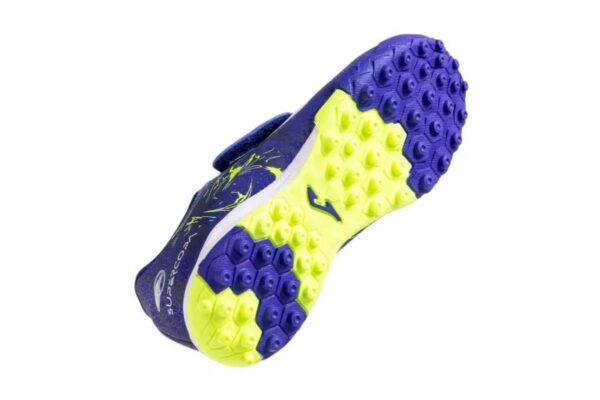 Zapatillas de fútbol turf para niño Modelo Supercopa con velcro Tallas 24 a 37 Joma - Image 2