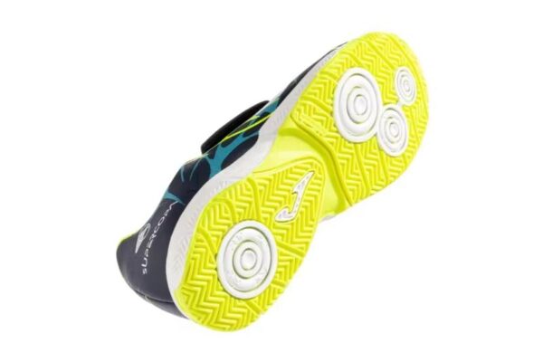 Zapatillas de fútbol sala para niño Modelo Supercopa JR con cierre de velcro Tallas 24 a 39 Joma - Image 3