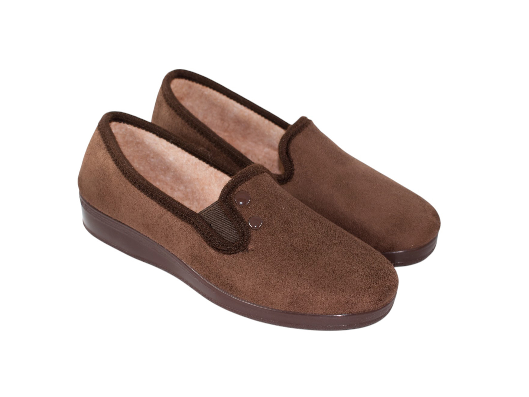 Cangrejera de mujer BAMARA con 2 botones y cuña media Tallas 35 a 41 Modelo 2001 Sevillas