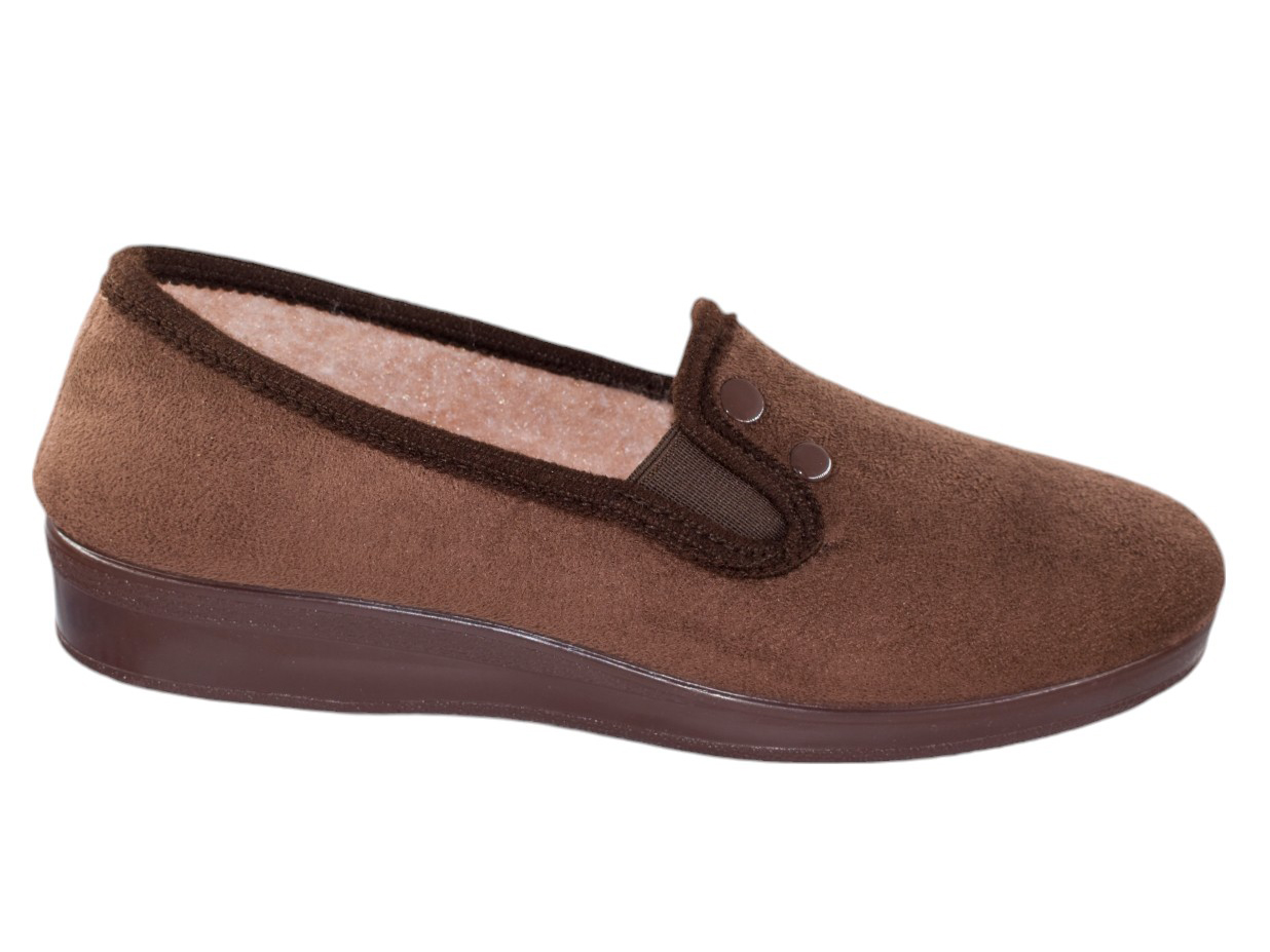 Cangrejera de mujer BAMARA con 2 botones y cuña media Tallas 35 a 41 Modelo 2001 Sevillas 3 Cangrejera de mujer BAMARA con 2 botones y cuña media Tallas 35 a 41 Modelo 2001 Sevillas - Image 3