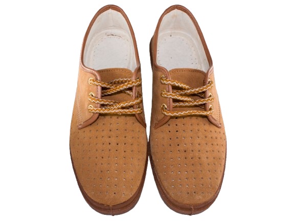 Zapato de serraje picado para hombre Tallas 39 a 46 Modelo 307 Sevillas 3 Zapato de serraje picado para hombre Tallas 39 a 46 Modelo 307 Sevillas - Image 3