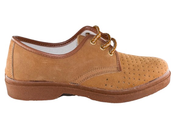 Zapato de serraje picado para hombre Tallas 39 a 46 Modelo 307 Sevillas 4 Zapato de serraje picado para hombre Tallas 39 a 46 Modelo 307 Sevillas - Image 4