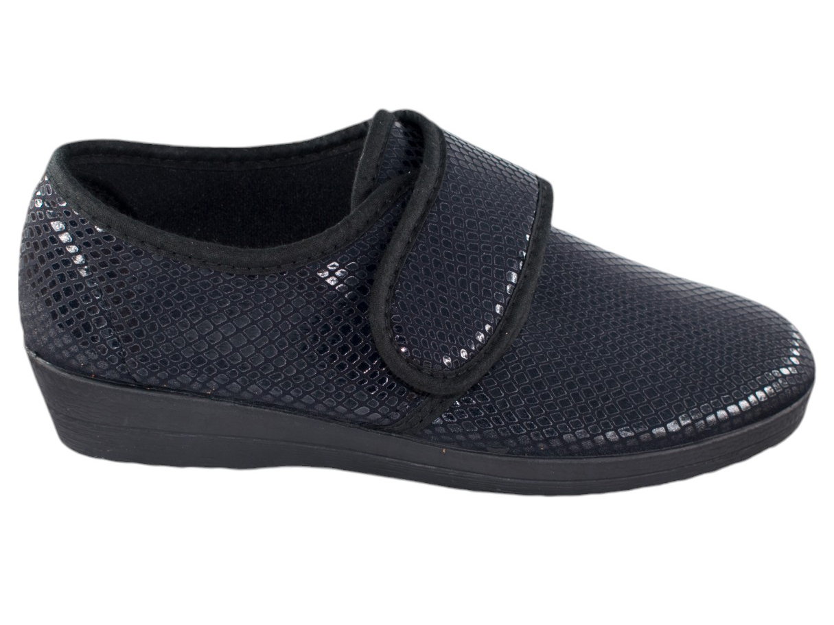 Blucher de lycra con velcro fantasía "Espejo" para mujer Tallas 35 a 41 Modelo 49902 Sevillas 5 Blucher de lycra con velcro fantasía "Espejo" para mujer Tallas 35 a 41 Modelo 49902 Sevillas - Image 5