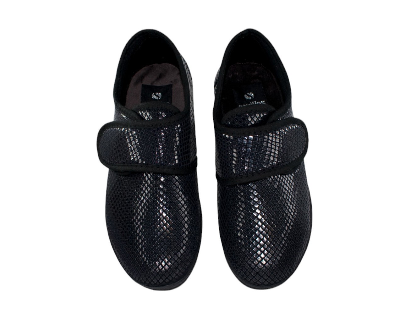 Blucher de lycra con velcro fantasía "Espejo" para mujer Tallas 35 a 41 Modelo 49902 Sevillas 2 Blucher de lycra con velcro fantasía "Espejo" para mujer Tallas 35 a 41 Modelo 49902 Sevillas - Image 2