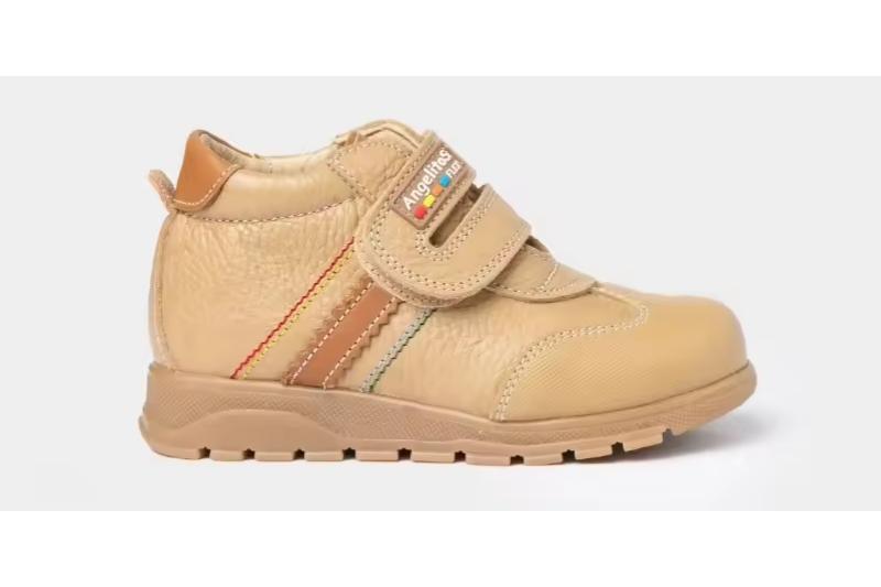 Botin de piel para niño Hecho en España Modelo 720 Tallas 22 a 31 Angelitos