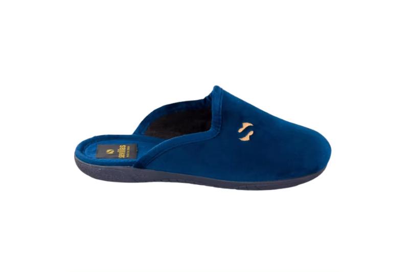 Zapatillas de estar por casa abiertas para mujer y hombre de terciopelo Hecho en España Tallas 35 a 50 Modelo Ac3 Sevillas