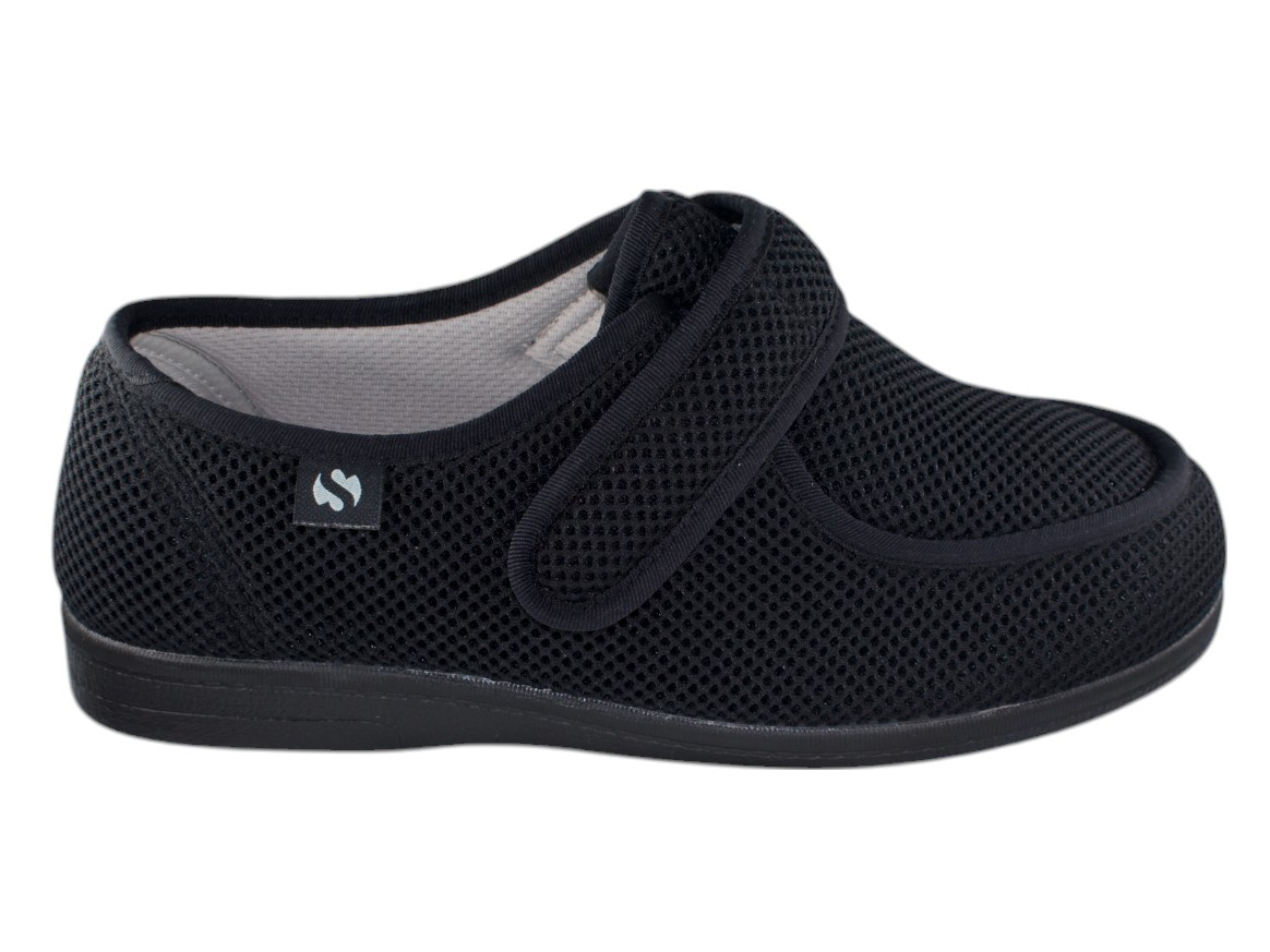 Zapatillas anchas especiales de rejilla para mujer y hombre con velcro Tallas 36 a 48 Modelo Wallaby Sevillas 5 Zapatillas anchas especiales de rejilla para mujer y hombre con velcro Tallas 36 a 48 Modelo Wallaby Sevillas - Image 5