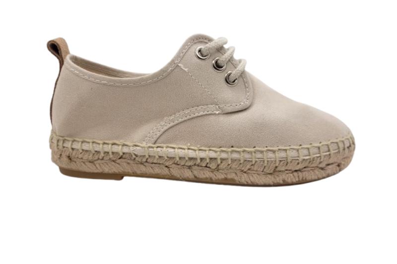 Alpargatas de niño de ante sintético con suela de alpargata Tallas 32 a 40 Modelo 106 Condiz