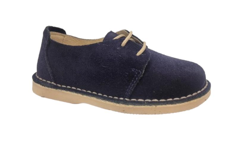 Zapatos de niño piel serraje Tallas 27 a 40 Modelo 40182 Benedi
