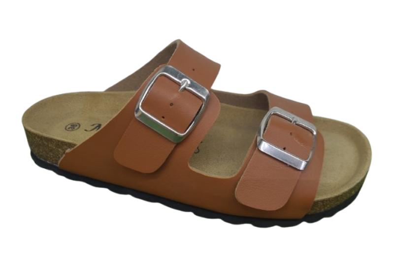 Sandalia abierta cómoda plantilla de piel para hombre Tallas 39 a 46 Hecho en España Modelo 110 Katosines