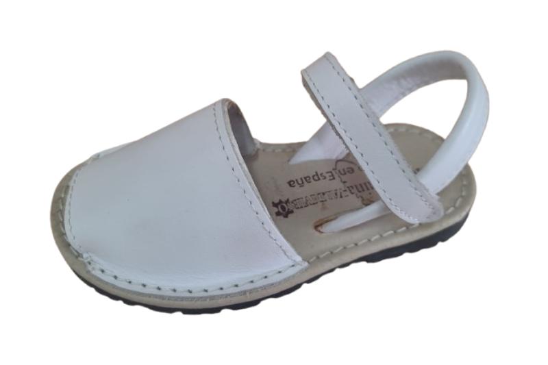 Menorquina ibicenca de piel para niño Tallas 20 a 34 Hecho en España Modelo 551A Katosines