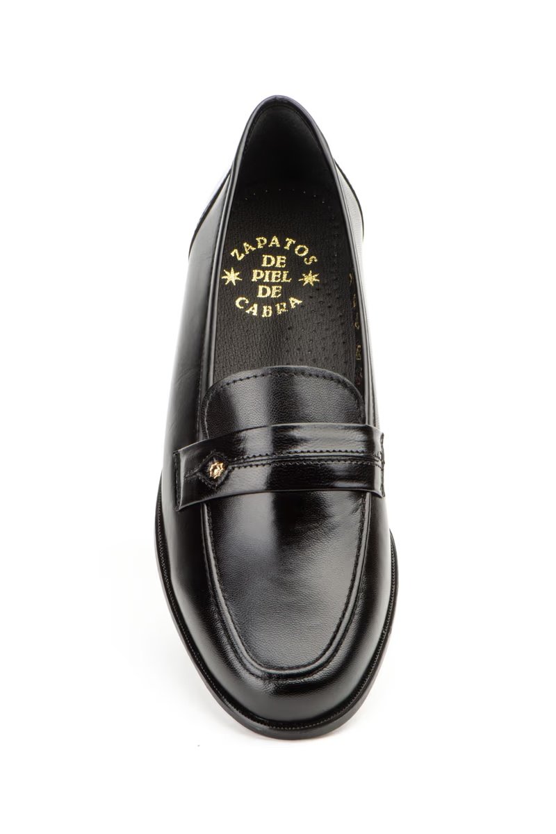 Mocasines de piel para hombre negros Tallas 38 a 46 Modelo 115 Katosines 5 Mocasines de piel para hombre negros Tallas 38 a 46 Modelo 115 Katosines - Imagen 5