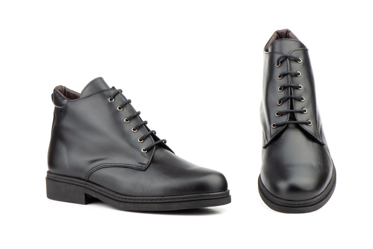 Botines de piel para hombre Tallas 38 a 46 Modelo 1156 Iberico Shoes