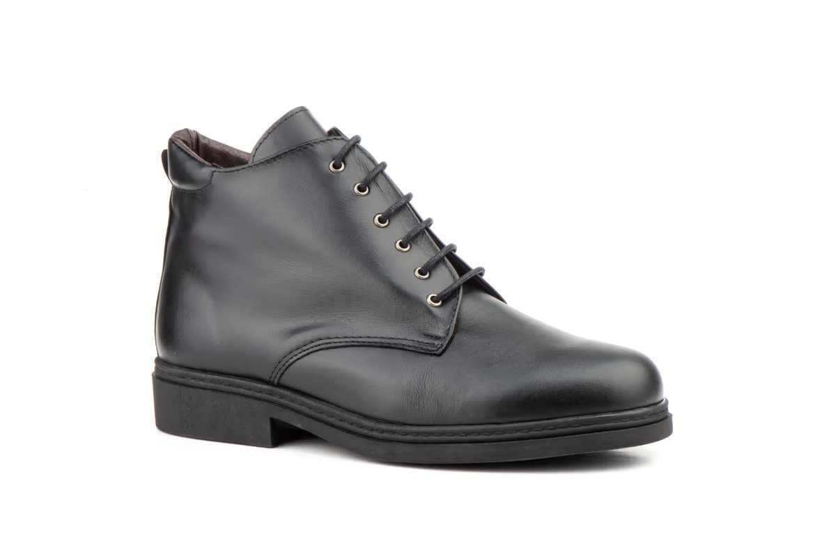 Botines de piel para hombre Tallas 38 a 46 Modelo 1156 Iberico Shoes 2 Botines de piel para hombre Tallas 38 a 46 Modelo 1156 Iberico Shoes - Imagen 2