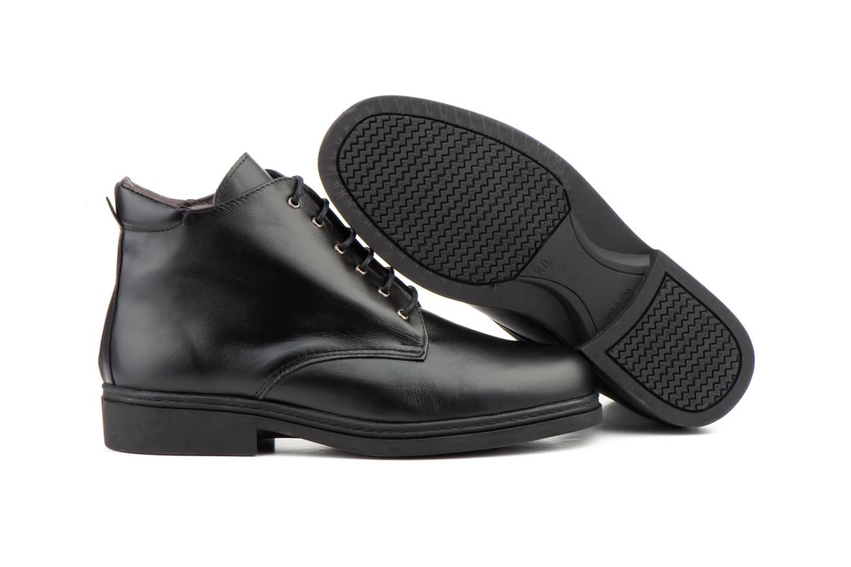 Botines de piel para hombre Tallas 38 a 46 Modelo 1156 Iberico Shoes 3 Botines de piel para hombre Tallas 38 a 46 Modelo 1156 Iberico Shoes - Imagen 3