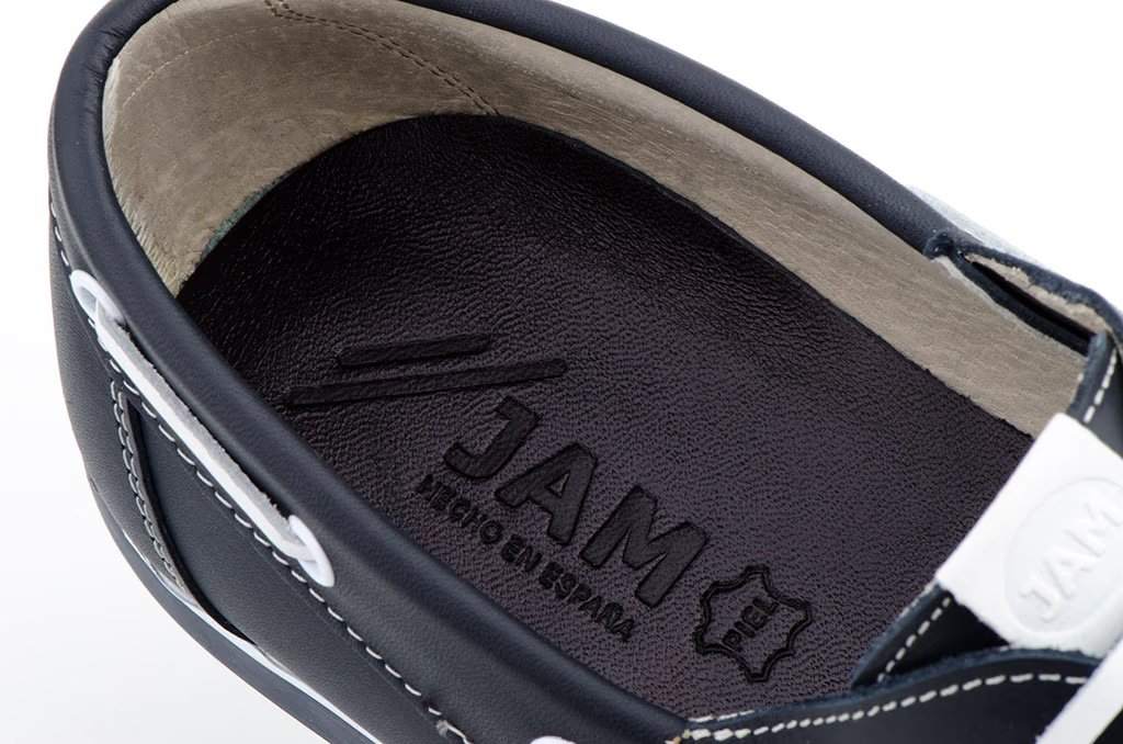Náuticos de piel para hombre marino con cordones Tallas 39 a 45 Modelo 140n Jam 5 Náuticos de piel para hombre marino con cordones Tallas 39 a 45 Modelo 140n Jam - Imagen 5