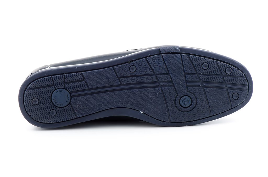 Mocasines náuticos de piel para hombre marino Tallas 39 a 45 Modelo 150n Jam 3 Mocasines náuticos de piel para hombre marino Tallas 39 a 45 Modelo 150n Jam - Imagen 3