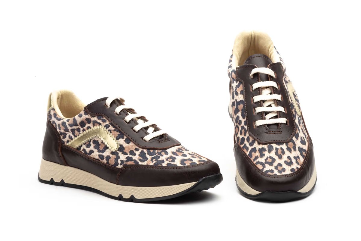 Deportivos Mujer Piel Leopardo modelo 3155 Jam